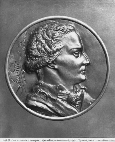 Antoine Laurent Lavoisier by Pierre Jean David d